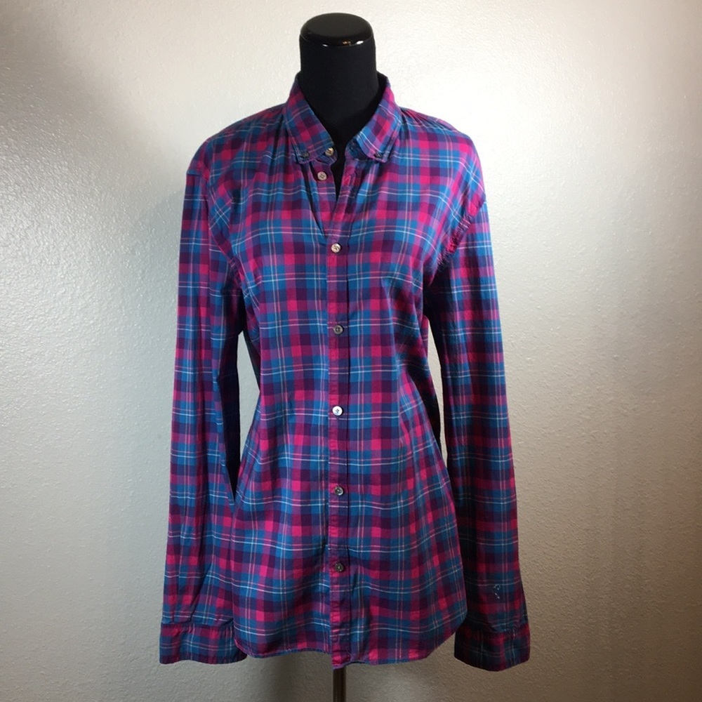 NEW Marc by Marc Jacobs Plaid Shirt Classic Fit